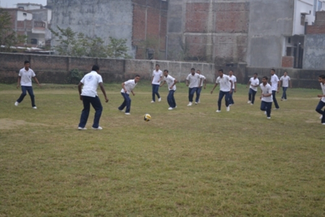 Candidates during practical training